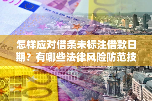济南怎样应对借条未标注借款日期？有哪些法律风险防范技巧？