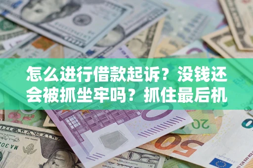 济南怎么进行借款起诉？没钱还会被抓坐牢吗？抓住最后机会！