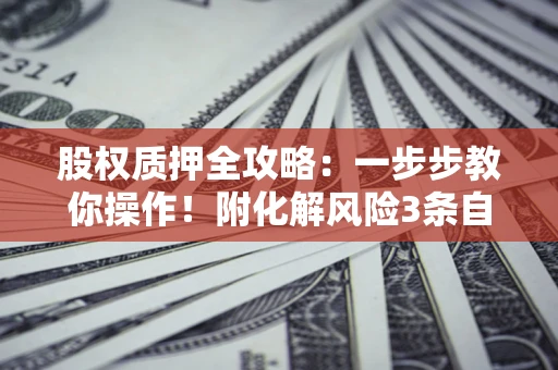 济南股权质押全攻略：一步步教你操作！附化解风险3条自救法则